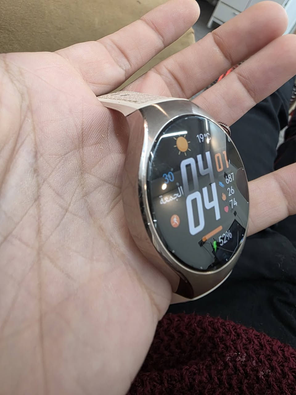 Huawei watch 5  ⌚️ size 42
نظيفة كامل ملحقات سعر 400 قفل


**إذا كنت صاحب هذا الإعلان وتريد حذفه لأي سبب، رجاءا أرسل رسالة إلى الدعم الفني**