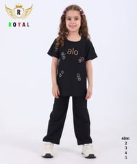 سوت بناتي • بجامة ١١٠ • تطريز