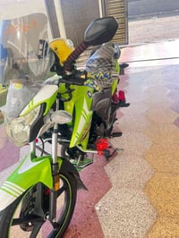 اخوان دراجه للبيع  هاوجي اخضر موديل ٢٣   بعده جديد ونضافه حلوه   مكفول...