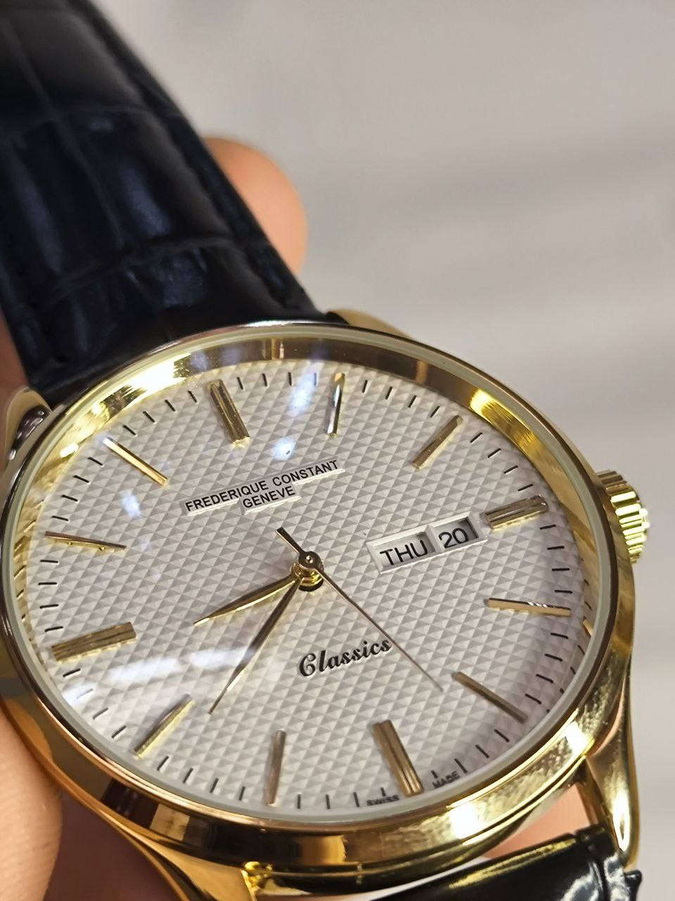 فريدريك Frederique Constant
تحفه فنيه تتخطى مفهوم الوقت 
لمحبي الهدوء 😌
الميناء مميزة
زجاج زفير مقاوم للخدش 
الهيكل مصنوع من الاستانلس ستيل 
مختمة من كل مكان
اميال وارقام  لامينوس 
مقاومة ماء وغبار 
منفذ تاريخ
سير جلد طبيعي

القطعة ابد ما تتفوت
ملاحظة متوفره قطعة واحده فقط 
السعر :- 70 الف ع اول تم 
للحجز والاستفسار يرجى الاعتماد خاص


**إذا كنت صاحب هذا الإعلان وتريد حذفه لأي سبب، رجاءا أرسل رسالة إلى الدعم الفني**