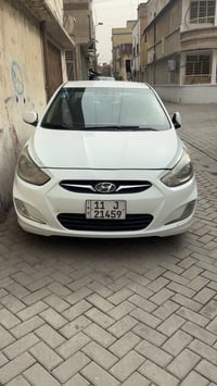 للبيع اكسنت خليجي موديل 2012 رقم بغداد بسمي  شرط تحويل بيه قطعيتن صبغ ...