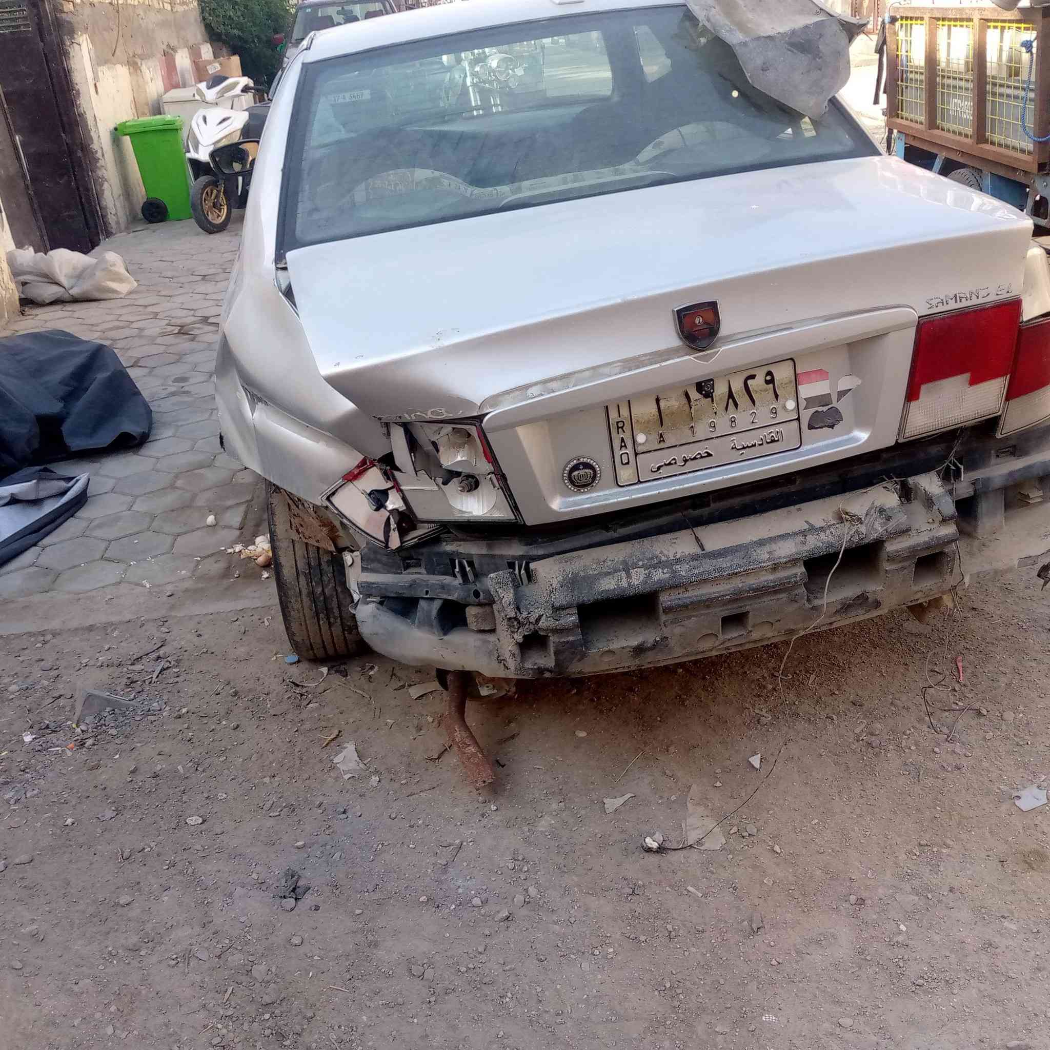 سلام عليكم قدر الله وماشاء فعل سويت حادث وهاي صور السيارة أبيعها علحادثها ***********
قفل 15
