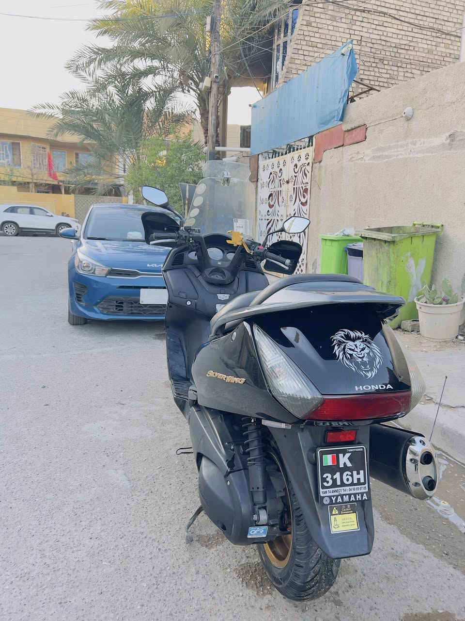 السلام عليكم دراجه سلفر ونج مكينه 400 مكاني بغداد رقم ***********
