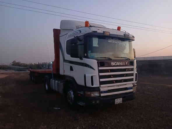 سكانيه للبيع مكينه بم ونوزل لاصرف ولا بخار تخم تاير رقم دهوك تحويل مباشر تبريد شغال   لمكان صويره لسعر 160 راس وعربانه وبيهه مجال ♤***********♤***********
