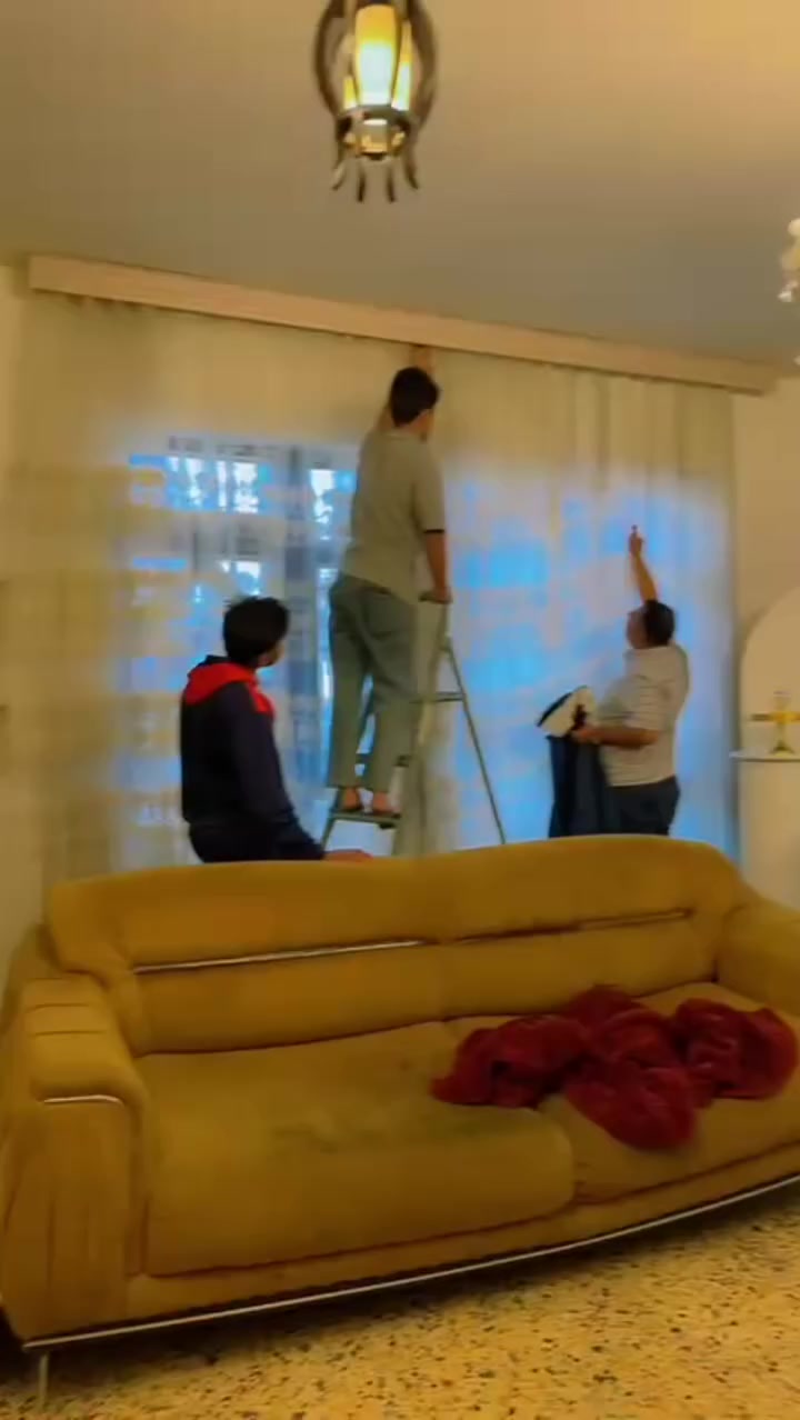 مكوى وخياطة أناقتي وبس الدقة في العمل عنواننا حي الجهاد شارع بين البقلاوة والضباط مجاور عمارة الريحان للاستفسار 
***********
غسيل بردات وتركيبها لاحد الزبائن يدللون علينه 🥰🥰🥰
