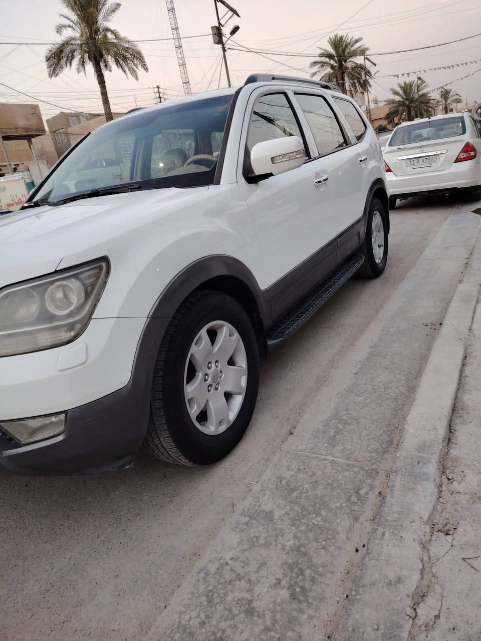 السلام عليكم
KiA MOHAVE كيا موهافي 2012 خليجي
 الشركة الدولية  
محرك v6
رقم سياره بغداد مشروع وطني
مواصفاتها كالاتي:

1- تخم تاير جديد 
2_بصمه ابواب 
3_صندوق شفط 
4_فور ويل
5_ مانع تزحلق ومنحدرات 
6_كشن خزن ميموري
7_فتحة سقف (سلايد روف)
8_كامره خلفيه
9_سياره 7 مقاعد
10 _حساسات خلفيه
11 _مريا جانبيه شفط وقلاب
12 _ستيرن كهرباء يصعد وينزل
13_داخليه صاج لدات بلابواب
14 _دواسات البريك والبانزين كهرباء
15_كشنات جلد
16_كشنات كهرباء
17_تحكمات ستيرن
18_(3قطع تبريد)  
19_ اشاير بلمري 
20-تثبيت سرعه
تخم تاير جديد 
صدر جديد
محرك مفتوح سابقآ
السعر 145ورقه
 مكاني بغداد ***********
