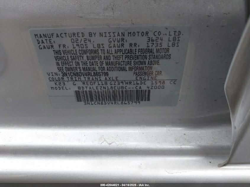 نیسان ڤێرسا ئەمریکی 2024

موسەفات s 

رۆشتن: 14 هەزار

مواسفات، کامیرە و شاشە، راداری و پێش و دواوە، 

خەتی جادە، ئۆتۆ برێگ…. هتد

 یەک پیدی ئاڕی هەیە

بۆنیتەکەی  یەک تۆز بۆیاخی هەیە

  ژمارە کاتیە و دوومانگی لەگەڵە

نرخی 114گەلا  و مەعمەلە

*********** السليمانية, العراق
