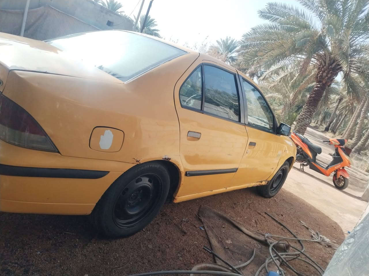 السلام عليكم
سمند2011 للبيع او مراوس بسمند خصوصي 
كير ومكينه فرنسي  حداديه جديدهه تايرات تخم 
رقم مثنى بيه دحجه جهت العبري مبينه بصور 
29 وبيه مجال ***********
