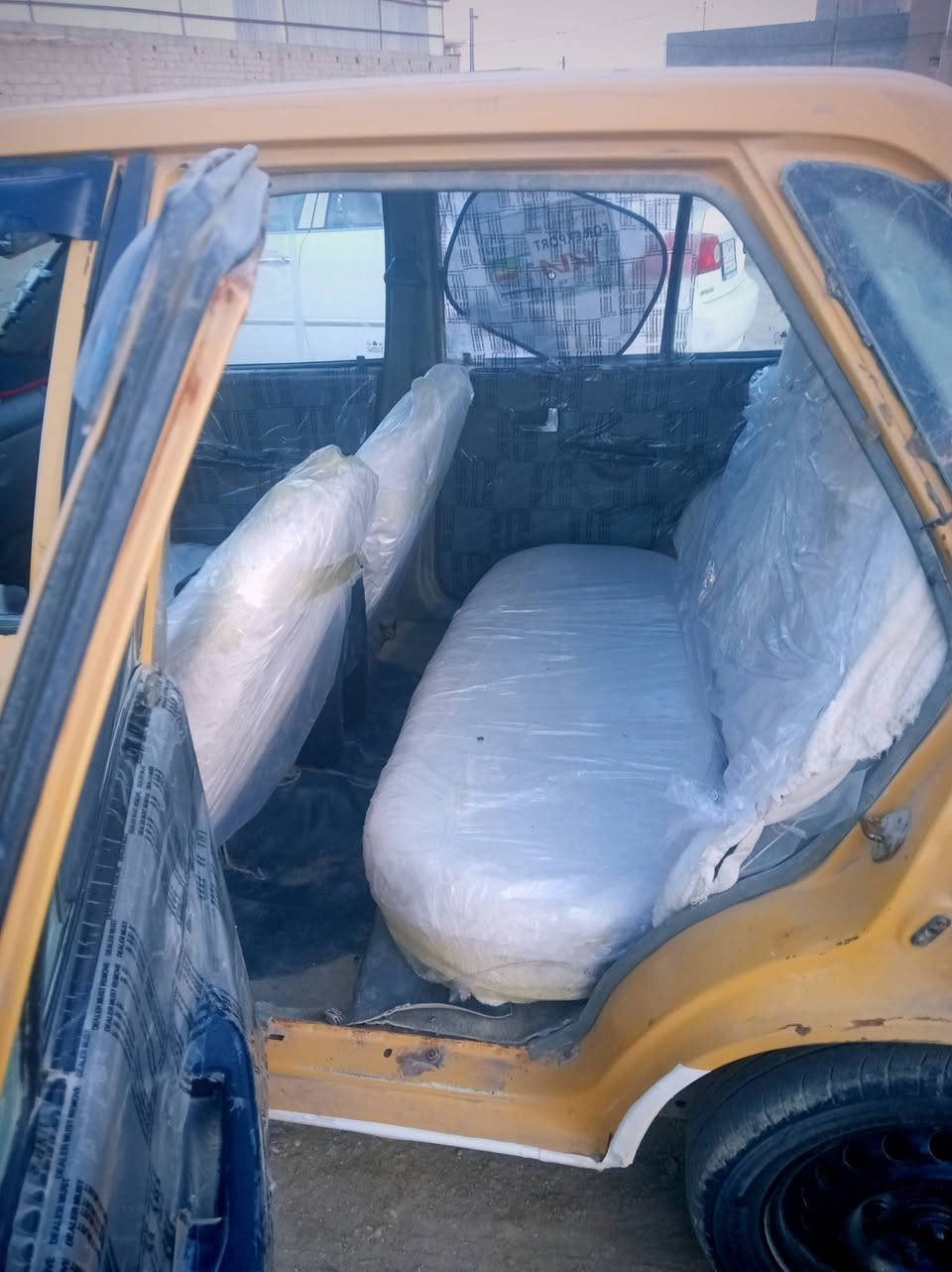 سلام عليكم سايبه اللبيع 2012 مكينه خير من الله كهربائية كله شغاله صدر خير من الله سياره رقم قادسيه عليه غرامات ابيع كوم حديد تعهد سرق وعشاير سعر 9اوراق وبيه مجال ***********
