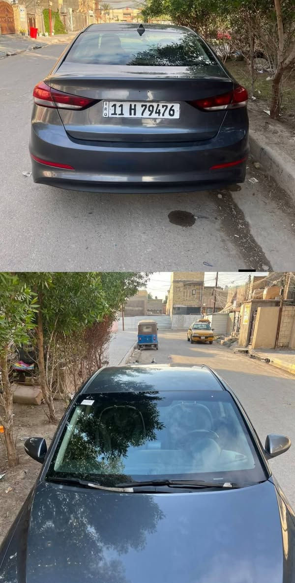 السلام عليكم 
‏النترا 2018  امريكي 
‏رادار تدفئة كشنات وستيرن 
‏ الكير رياضي و عادي وايكو 
‏حادث امريكا بنيد وجاملغ وباب سائق بدون دواخل 
‏حادث العراق حرق التاير الخلفي والجنطة بدون دواخل عدة الدشبول الخلفي جزء بسيط موضح
‏مبدل ظفيرة خلفية كاملة 
‏السعر 110 مجال بسيط 
‏***********  
‏ما متواجد على فيس 
‏تواصل ندزلك صور الصبغ والحادث 
‏مكان السيارة بغداد الحسيني
