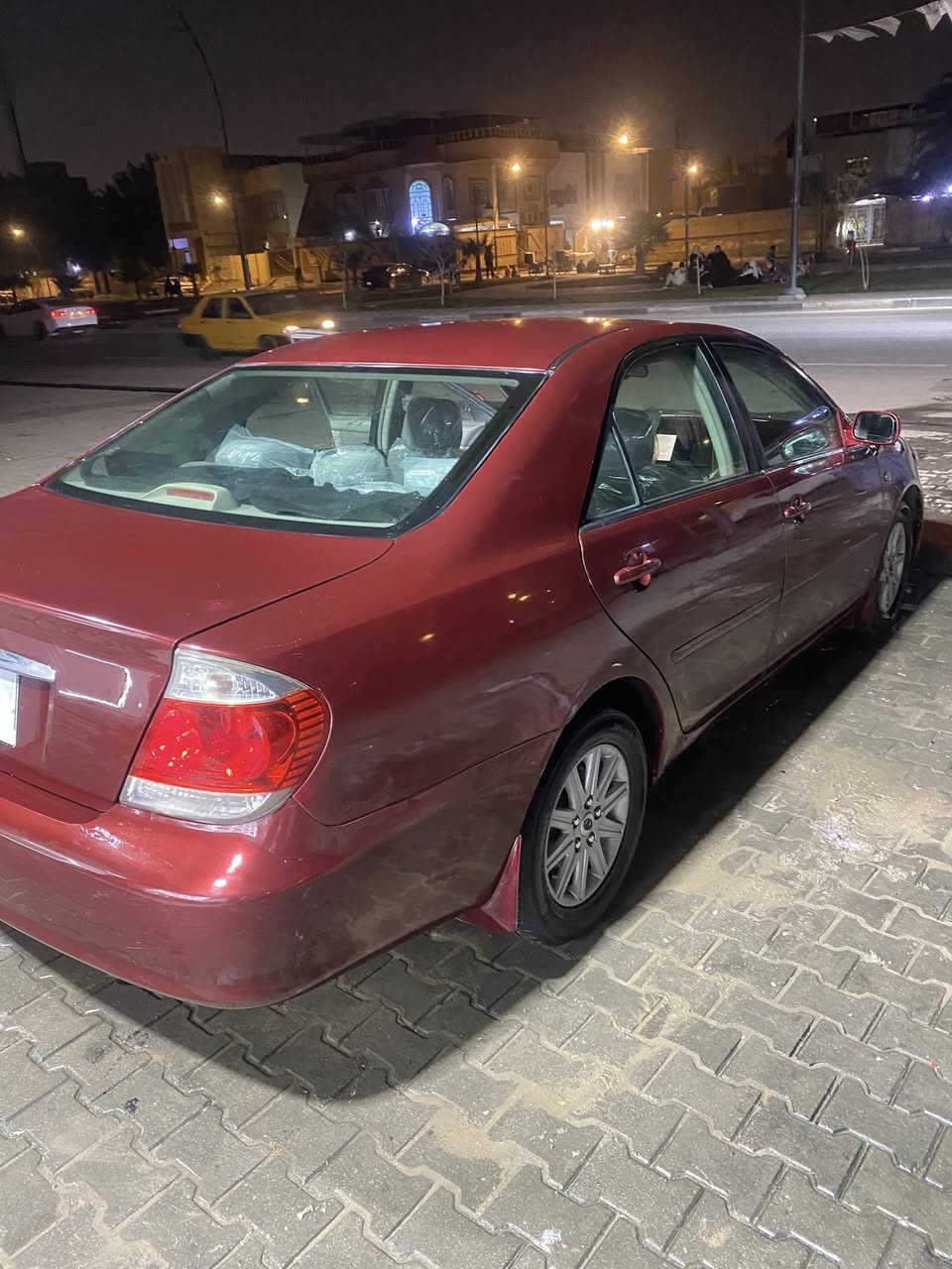 تويوتا كامري 2006وارد كندي
4سلندر رقم بصرة دولي سنويه 28 
مكفوله من الضربه مصبوغه عام ل جماليه اثر جراد 
تبريد كير مكينة كفاله من التنقيص ول تبخير 
سعر 93$ وبيه مجال 
مكاني بصرة 
***********
