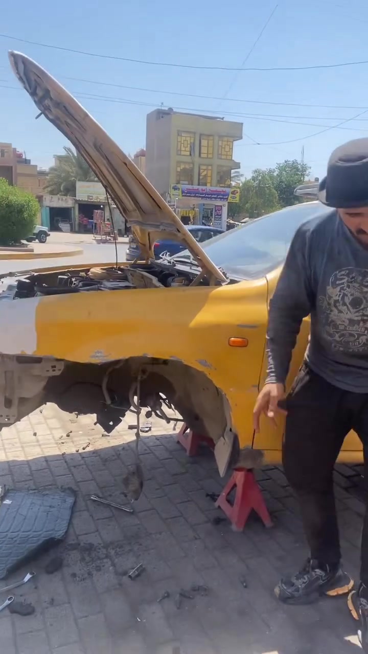 ياالله سلام عليكم عرض خاص. 40 الف 🔥🔥
حدادة صدر عامة كافة انوع السيارات
1 تنزيل صدر عام 
2 ميزانية 
3 بلنص
4بريص
العنوان بغداد مدينه الصدر الورفلي قرب العماره البرتقاليه 💯
رقم الهاتف. فاضل.  ***********
رقم الهاتف. حماده.  ***********
