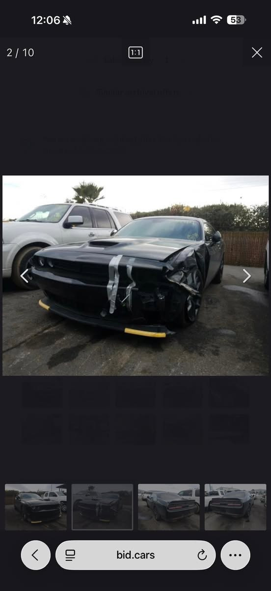 سلام عليكم
جالنجر موديل 2019 GT بيع فقط 
حادثها جاملغ وبيها 3 قطع طخات بدون ايرباك
ماشيه 66 مايل رقم بغداد بأسمي 
سياره جديده نظيفه ما تصرف عليها الف
مغلفه طافي وعليها جكات s2
تخم تاير ويل كب جديد دوشمة
مكاني بغداد♥️
***********
