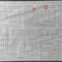 عروض حي اليرموك  1-للبيع نص قطعة ركن طرحية   125 متر واجهة 10 نزال 12....