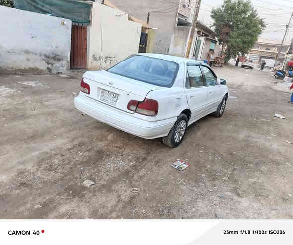 النترة دمعة 1994 رقم ديالى سنوية, 2029
كير محرك بلجيس
كهربائيات كلهة شغالة مسجل جام 4 شغال
سلف داينمو باتري جديد
مشط جديد ما بيهة أي نضوح دهن
سيارة كاملة نص صدرة نص عمر 
السعر 26 وبيهة مجال السيارة شرط التحويل
مكاني ديالى بعقوبة المفرك قرب جامع أسماء الله الحسنى
***********
