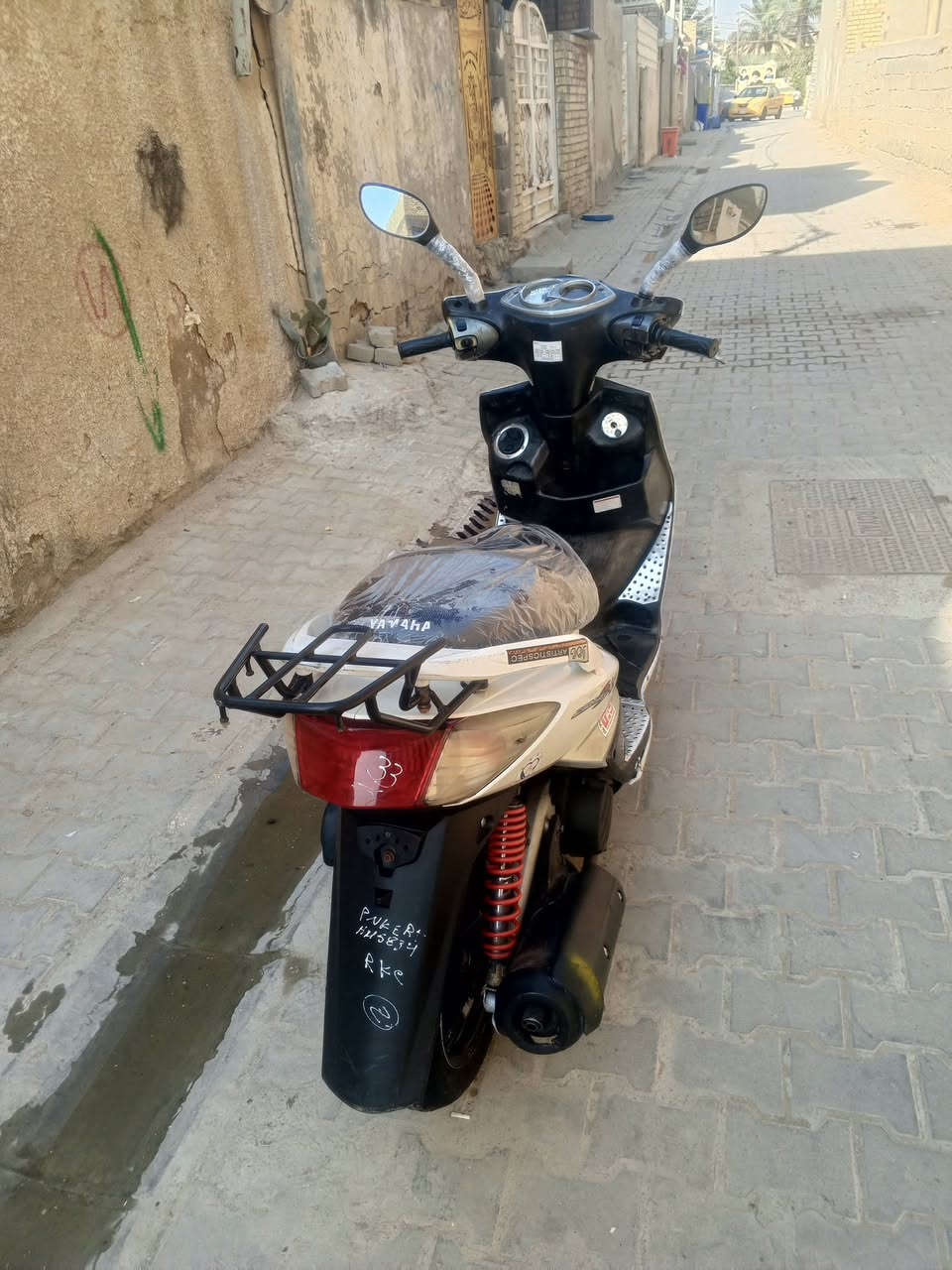 اسلام عليكم
للبيع دراجه سكنس فحل كابريتر 
دراجه نضيفه ومابيهة نقص كهربايات كلهة شغاله سلف هورن اشاير لايت عالي ناصي قفل 🔒 سترين قفل 🔒 جنطه 
اوراق بسمي كامله المكان بغداد حي اور


**إذا كنت صاحب هذا الإعلان وتريد حذفه لأي سبب، رجاءا أرسل رسالة إلى الدعم الفني**