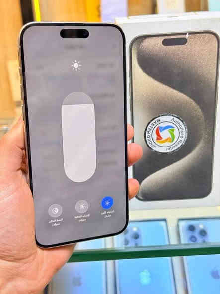 ايفون 15 بروماكس ذاكره 256 بطاريه 85لون مميز عربي شرق اوسط ماستر جهاز نضافه 100‎%‎ كنما فاتحه بيدك من الكارتونه ممبدل بي شي وتر بروف عل حاسبه كله نورمل  مكاني بغداد الغدير ساحة ميسلون 

السعر مليون و100 وبي مجال 

***********
