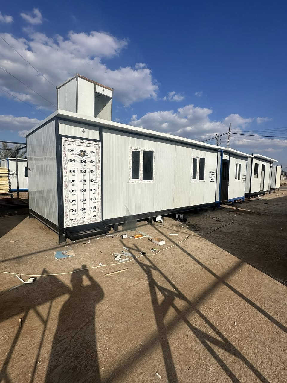 كرفانات لبيع شركة ابو هادي لكرفانات
كرفان قياس 7*3 سعره مليونين وربع جديد الصنع 

العنوان كربلاء طريق الرابط 

يوجد توصيل لجميع المحافظات 

***********

***********
