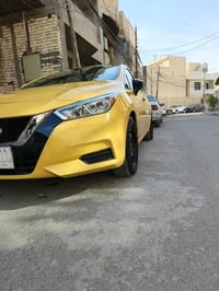 نيسان فيرسا للبيع موديل ٢٠٢٢ وارد امريكي صور حادث بلمنشور ماشيه ٦٢ الف...