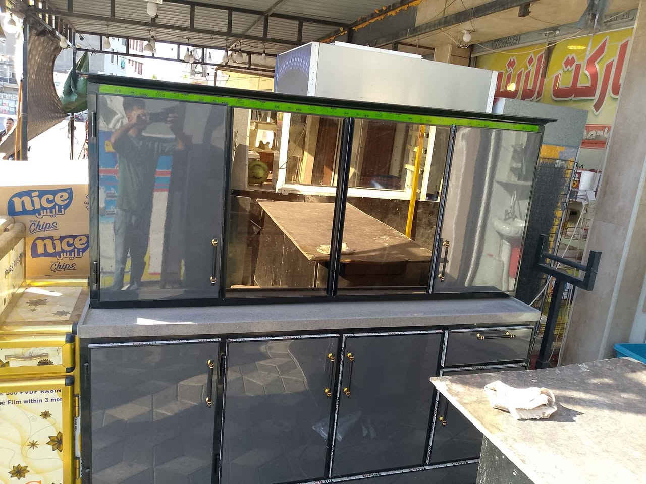 كاونتر جديد اسود و سلفر مرمر كوارتز طبيعي 
2متر معلق 
2متر ارضي+2متر مرمر كوارتز طبيعي سطح فلات
150ارضي +150مرمر كوارتز طبيعي سنك بغداد, العراق


**إذا كنت صاحب هذا الإعلان وتريد حذفه لأي سبب، رجاءا أرسل رسالة إلى الدعم الفني**