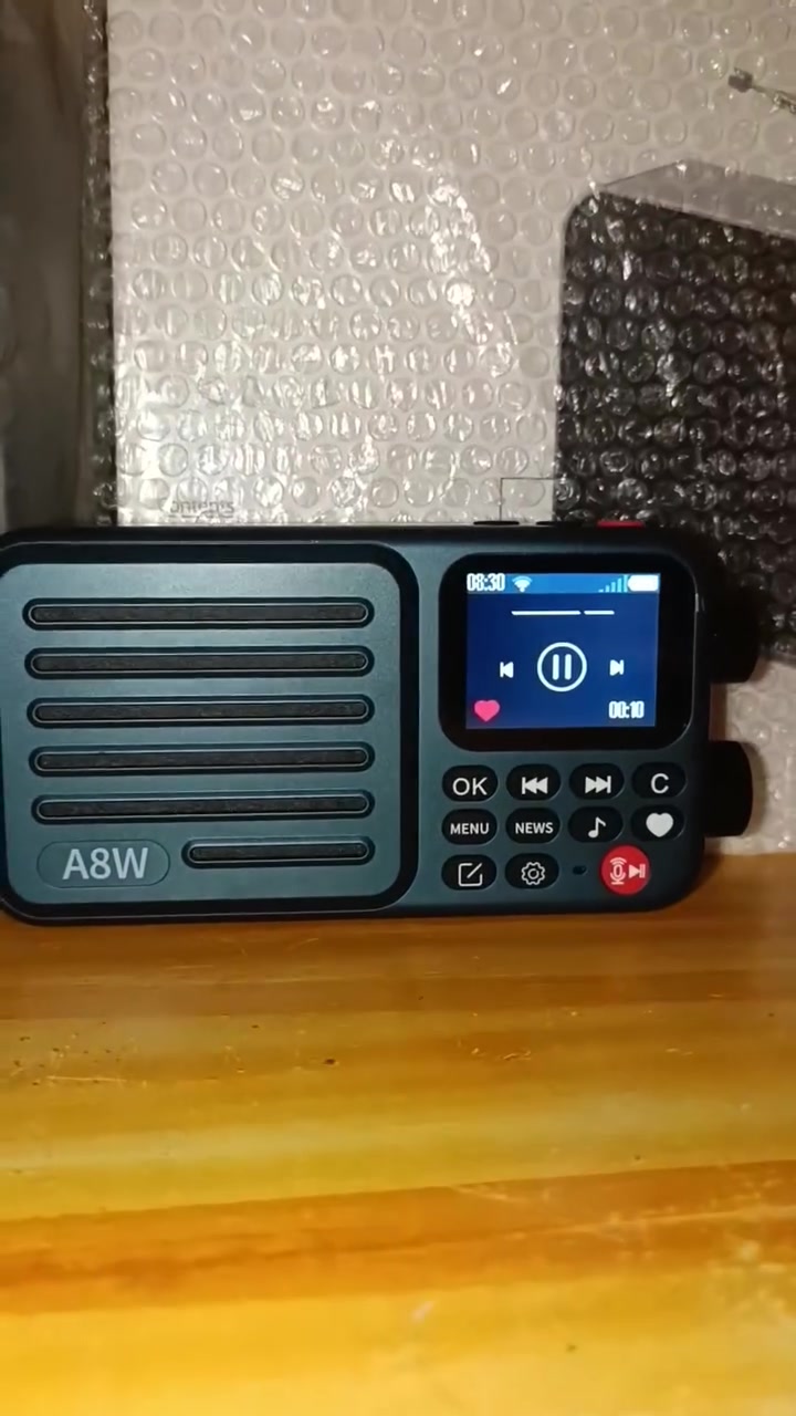 راديو انترنت واي فاي
موديل A8W
راديو انترنت واي فاي
موجه FM
سيم كارد
رام
ميزه حفظ محطات مفضله
لوك جديد كارتون
شرط الشغل
خلل مصنعي منظم صوت يشتغل صوت عالي فقط
السعر ١١٠ الف مع توصيل 🌹 🌹 🌹 🌹 🌹 🌹


**إذا كنت صاحب هذا الإعلان وتريد حذفه لأي سبب، رجاءا أرسل رسالة إلى الدعم الفني**