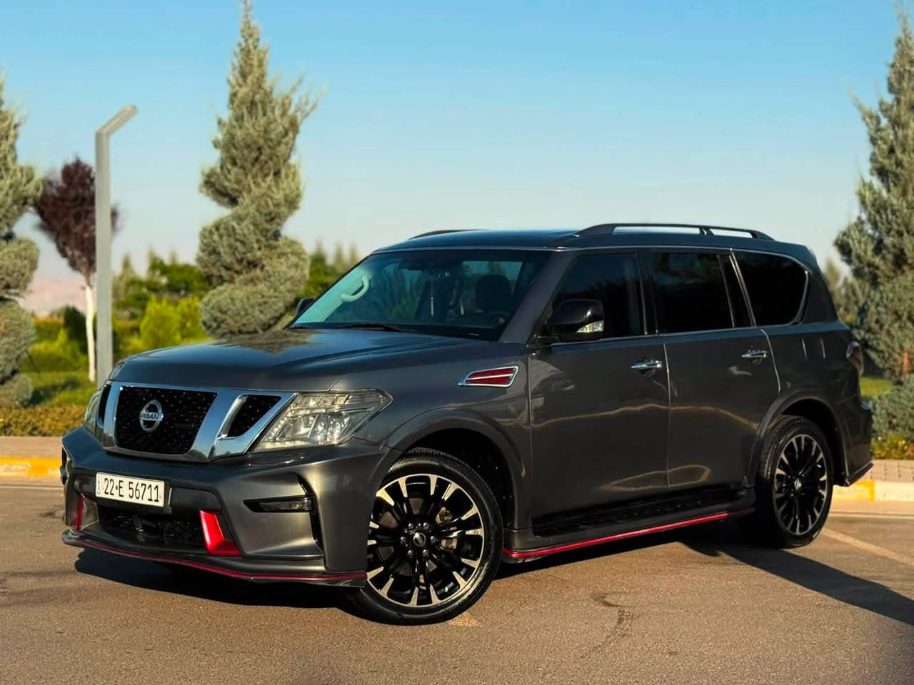 ﷽
‏ NISSAN ARMADA 2018 
▫️نيسان ( أرمادا 2018) فول مواصفات بدون فتحة
🔹فور ويل ( دفع رباعي )✅
🔹لون نفطي

◽️محرك ( V8 5.6L ) تمانية سلندر
🔷داخل بيجي
🔷ماشيه ( 72 ) الف  حقيقي
🔷سياره فول مواصفات بدون فتحة
🔷محرك _(5.6L)-(v8)
🔹گير محرك بشرط مامفتوح جديد كل على وضع بيلادي

◽️سيارة دعامي و لايت و بگلايت دوسات ويل كل محدث نيسمو 🔥📦
◽️سيارة بيها ( قطعتين و نص صبوغ ) بدون دواخل بشرط
🔹سيارة جديد حيل حيلوة نضيفة
🔹سيارة داخل و خارج كل جديد كل على وضع شريكة

◽️مواصفات
🔹( بصمة - رادار   - تشغيل عن بعد - صندوق شفت - ٧ راكب  - كشنات تتفيئة - كشن و ستيرن خزن -تبريد مركزي - حصاص أمامي و خلفي - لايت ليد و زينون - داخل فورميكا -  بعد )

◽️محرك كير  بشرط مامفتوح
سياره حيل نظيفه كلشي علي بلاد لوك
بسميً السنويه بشرط تحويل و خرامه
سياره مابيها دينار مصرف كامل من كل نواحي

◽️نظافه ١٠٠٪؜ كامل سيرفس بدون نقص و بدون مصرف سياره اي نقص مابيها 
4 أيطارات جديدة تاير و ويل نيسمو

نفسي يوم /تحويل و كاله حاظر
مكان / داخل سليمانيه🌆

◽️سعر _ 187$
◽️موبايل /*********** ::: ***********📲
