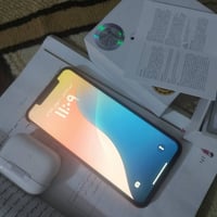 للبيع اكس اس ماكس ذاكرة ٢٥٦ بطارية ١٠٠ ٪ مبدلة جهاز كلة شغال محور ١٧ ب...