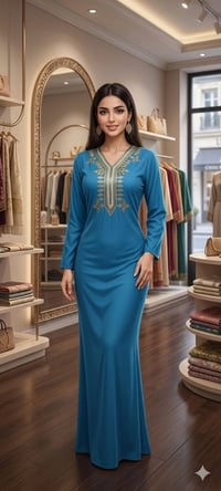 دشداشة نسائية • كشمير • L/XL/XXL