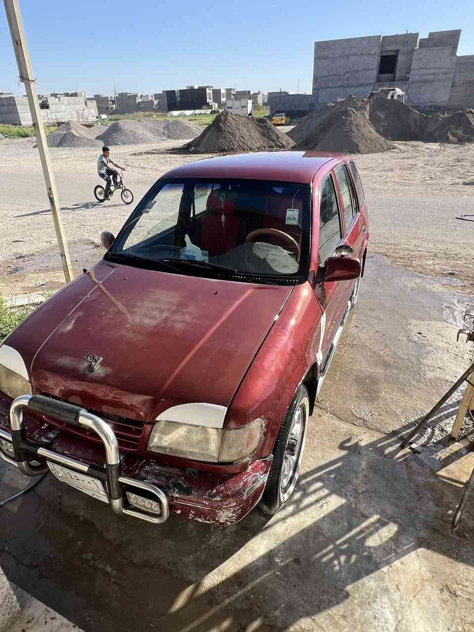 للبيع كية سبورتج مديل 94 السيارة جاهزة من كلشي مابية اي نقص السعر 40 وبيهة مجال بسيط  مكاني ديالى بعقوبة التحرير ***********
