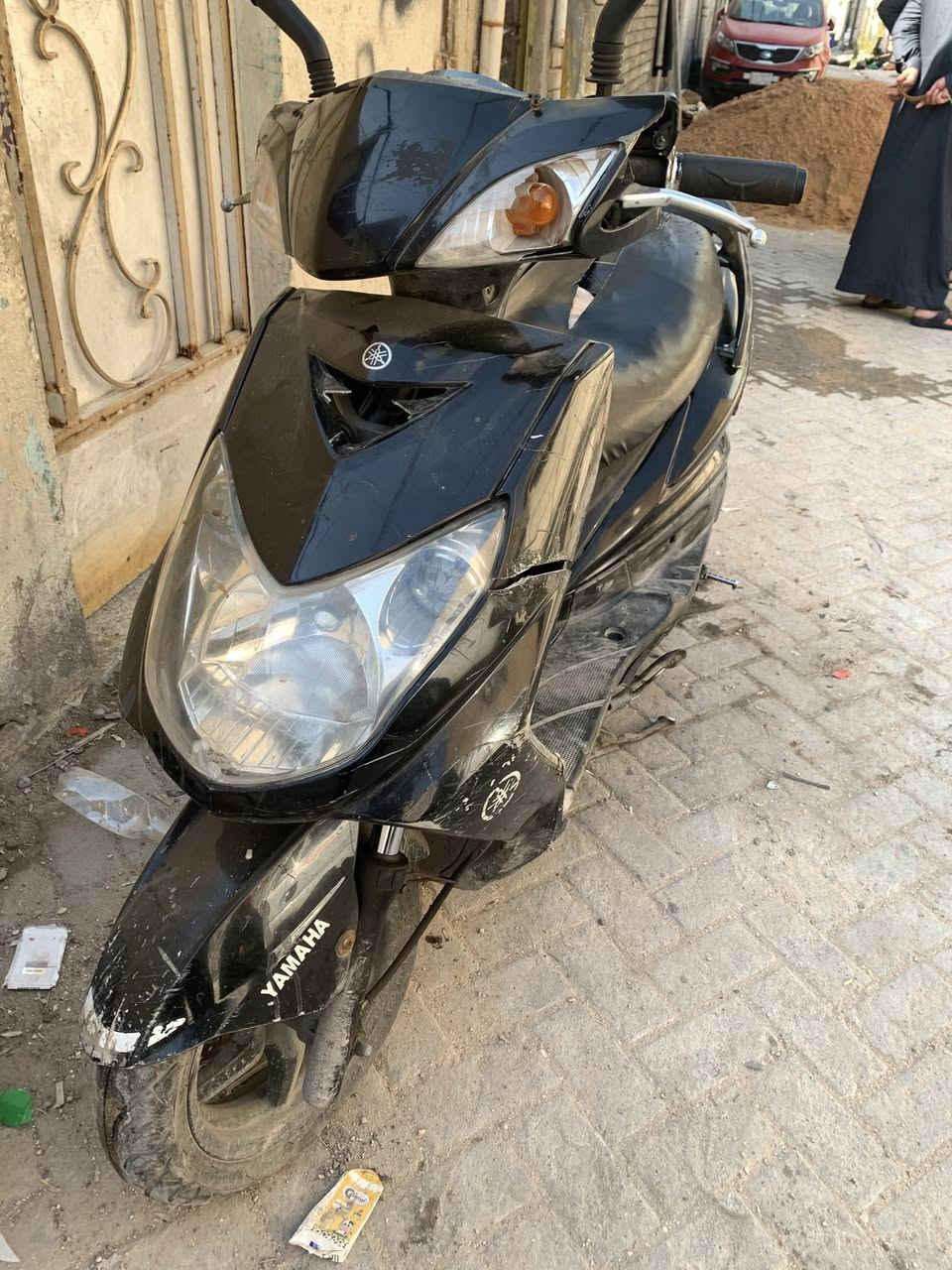 سلام عليكم
سكنس ياباني قبق نفخ 
يرادله تجفيت ابيع كوم حديد 
400او بيه مجال مكاني بغداد مدينه الصدر 
***********
