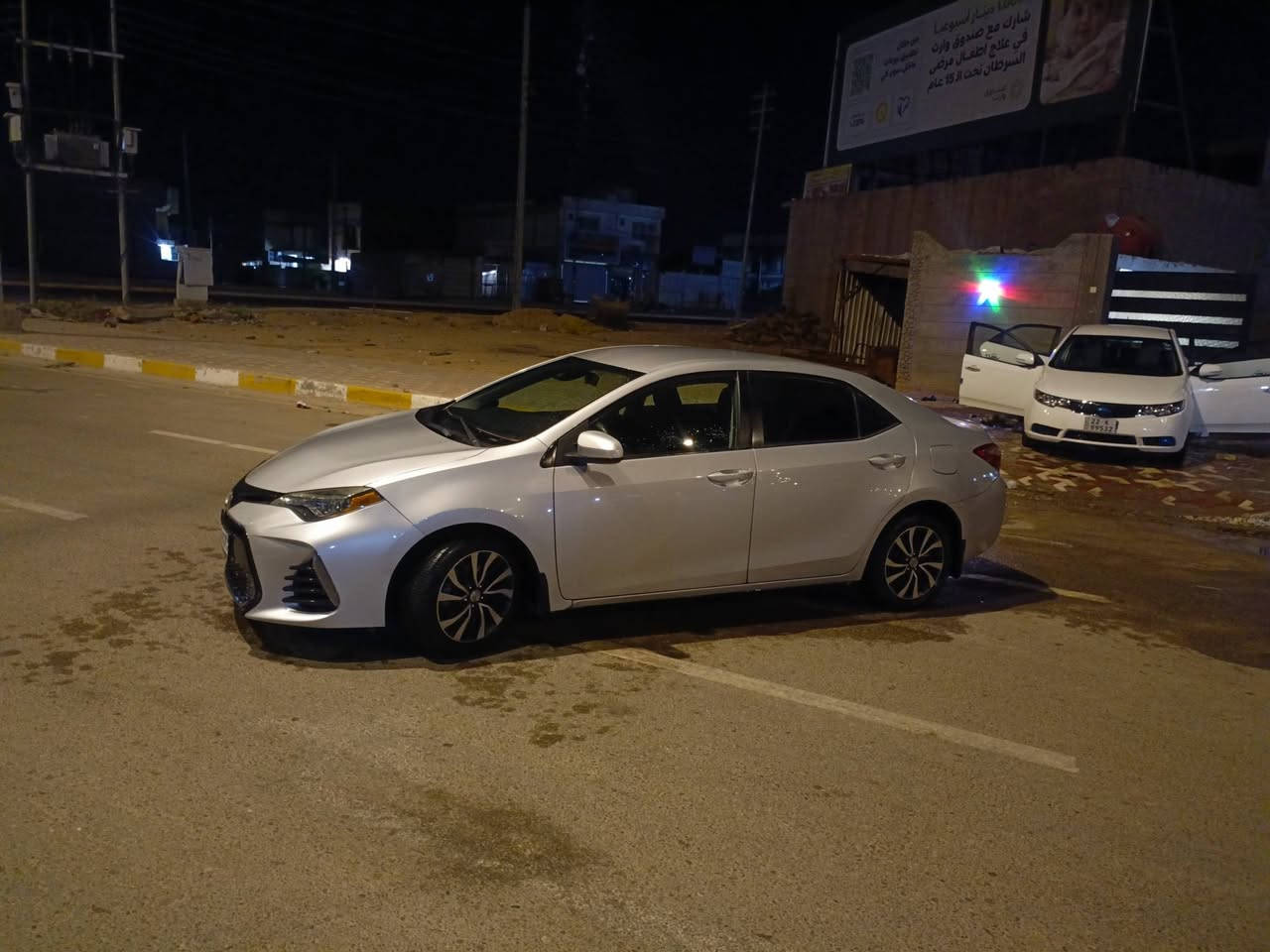 السلام عليكم كورلا موديل 2019 رقم كربلاء انگليزي حادثه جاملغ وبنيد السعر 122 وبيها مجال قليل العنوان كربلاء طوريج شارع الحمداني ‏‪***********‬‏
