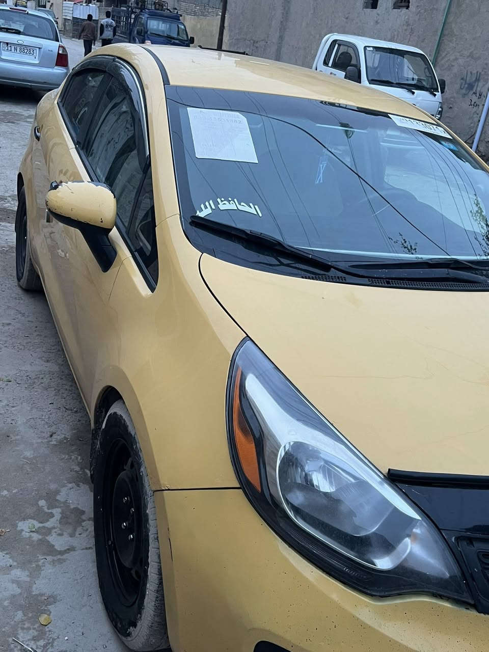 السلام عليكم كيه ريو ١٤ رقم بغداد السياره جاهزه وخير من الله بغداد مدينة ***********
