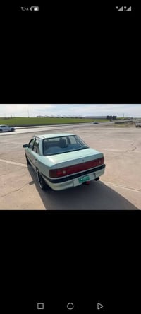 مازدا ٣٢٣ موديل ١٩٩٢ ارم بلاستيك و سه نه وي كه سك تحويل وكاله به شه رت...