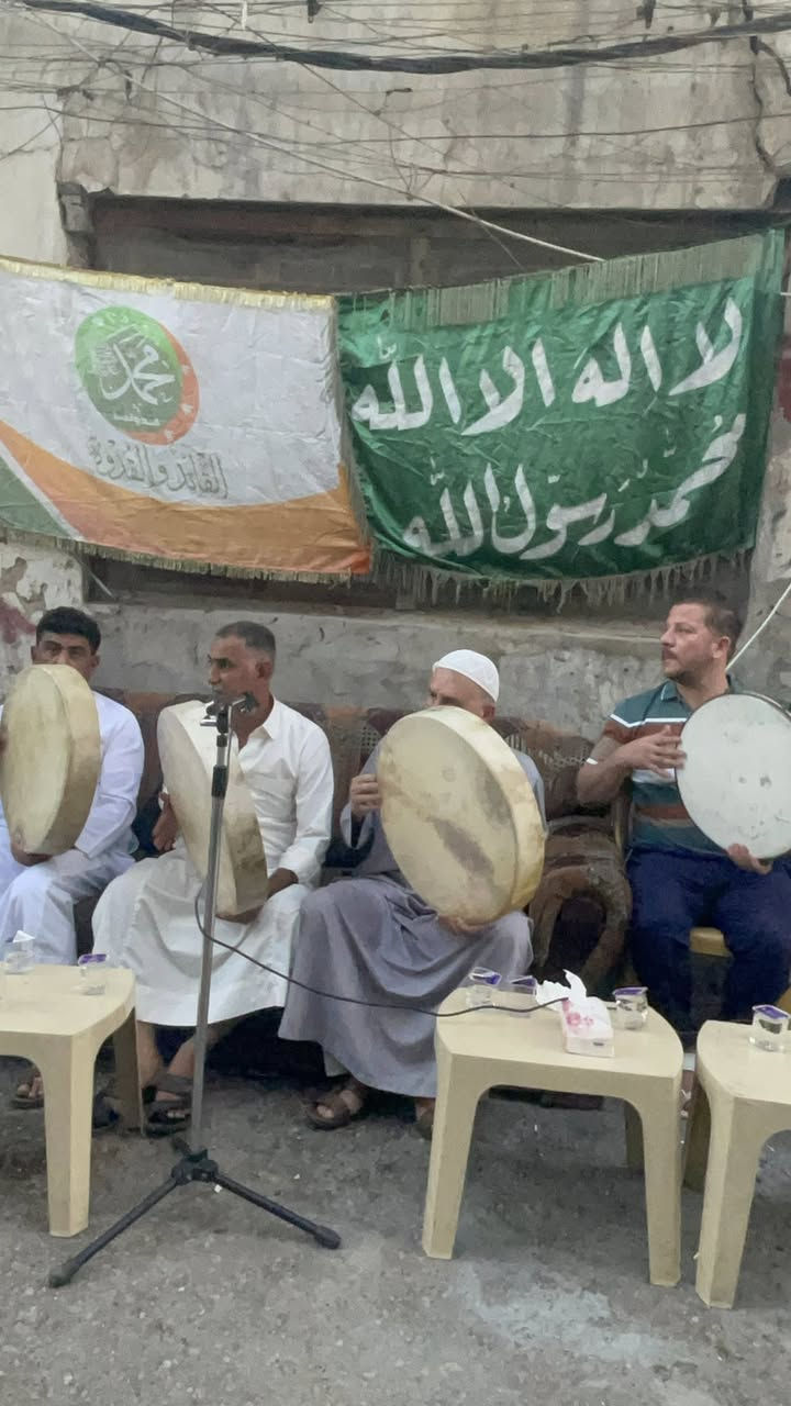 دفوف تيسير الاعظمي استقبال حجاج بيت الله الحرام ***********
