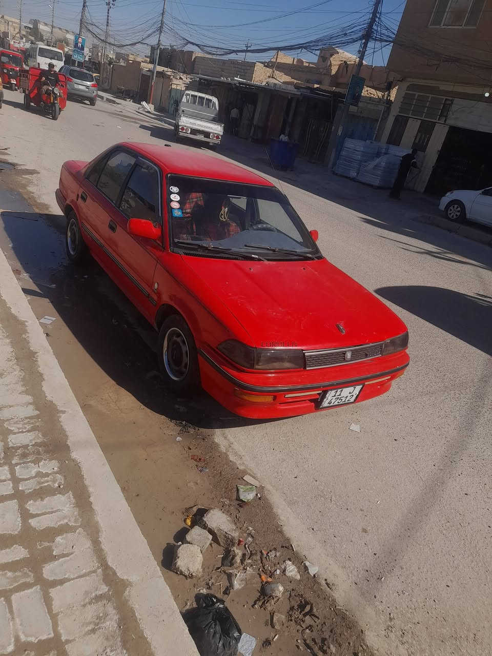 كورله للبيع موديل ٩٠ سياره جديده مصبوغه عام محرك كير بلادي مكفولات كهربائيات تبريد كله شغال سنتر لوك سياره نظيفه كلش مال جناي مكان بابل اتصل *********** واتساب
