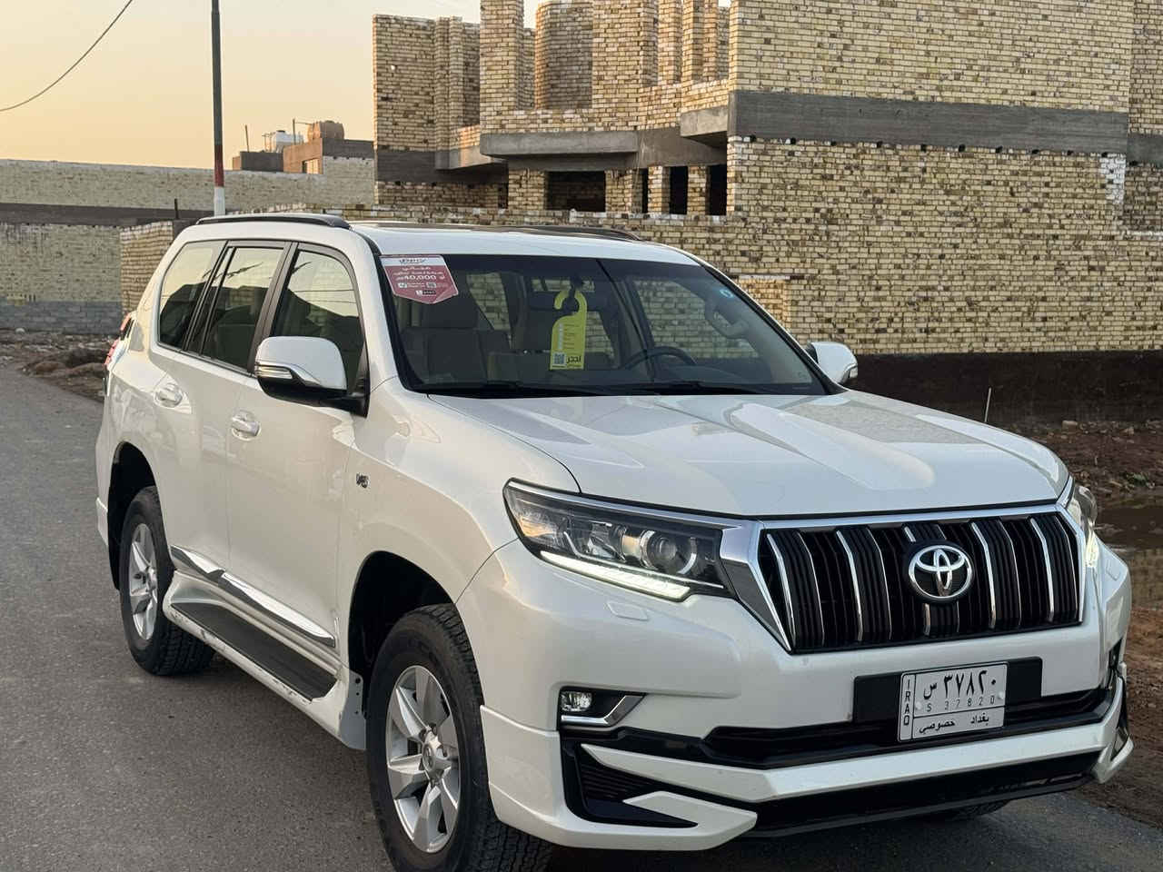 تيوتا برادو كفالة عامة
الموديل 2023
العداد ٤٢ الف كم قابل للزيادة
الرقم بغداد 
المواصفات TXL
المكان الديوانية أو كربلاء 
مغلفة افلام حماية ppf
ملاحظة # تم تغيير الرقم انكليزي الجديد 
للإستفسار الاتصال على الرقم ***********
