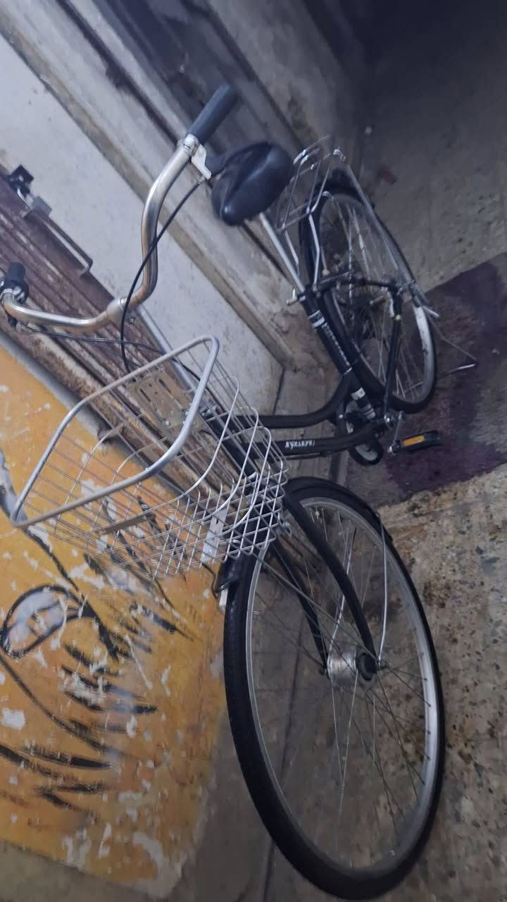 السلام عليكم بسكل لبيع حجم ٢٧كير وحساس كامل مكمل غير مستعمل بل عراق جديد جدن زلق واحد مابي لون سود فحم  سله ستيل بعده عله وضع حاويه جديد حله من صوره عنوان بغداد صدريه متواجد وتساب سعر ١٣٠ قفل 🔐 هاذه رقمي ***********
