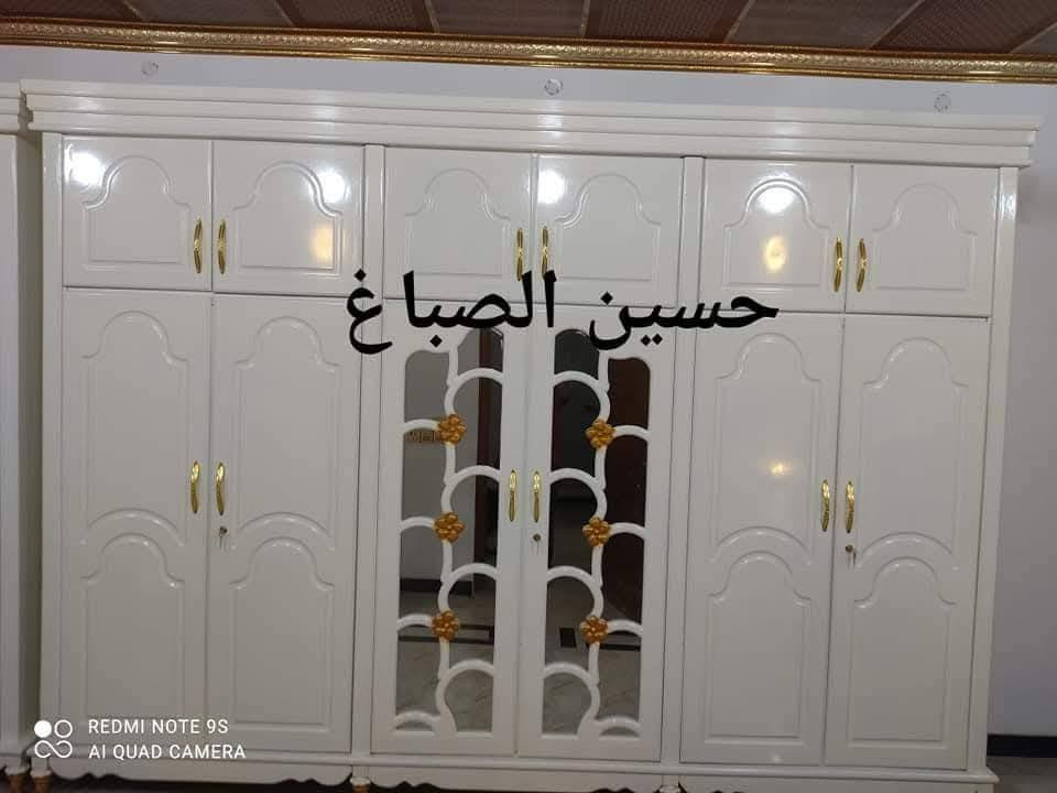 غرف نوم نجاره عراقيه بلمسات هادئه
صاج من الداخل والخارج اصباغ حراريه درجه اولى وجميع الالوان
نعمل حسب القياسات والتصاميم المطلوبه
(باسعار,,,مناسبه////
***********
فايبر  ///,:::وتساب
حسين,,,,,الصباغ @@@@@
