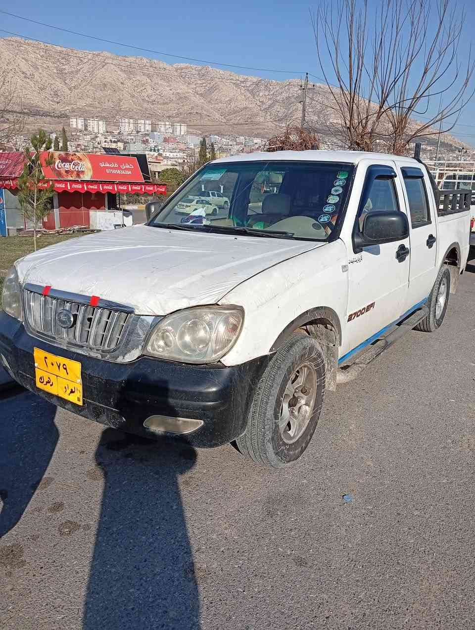 بيكب فلاينك دير
موديل 2008
محرك شرط كير شرط 
تدفئه وتبريد شغال 
شاشة ايباد 
4جامات كهرباء
تخم تايرات جديد 
رقم مميز دهوك 
مكان دهوك 
سعر 45 وعليها غرامات 520الف ينزل من سعرها 
***********
*********** واتساب فايبر
