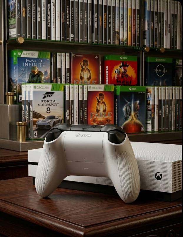 توفر اكس بوكس وان اس  اخو جديد مثال ما وضح ب صور سعر منافس 150الف قفل النو اخو جديد الاسف توصيل ماكو بكاني بغداد الكاظمية رقم الهاتف : ***********
