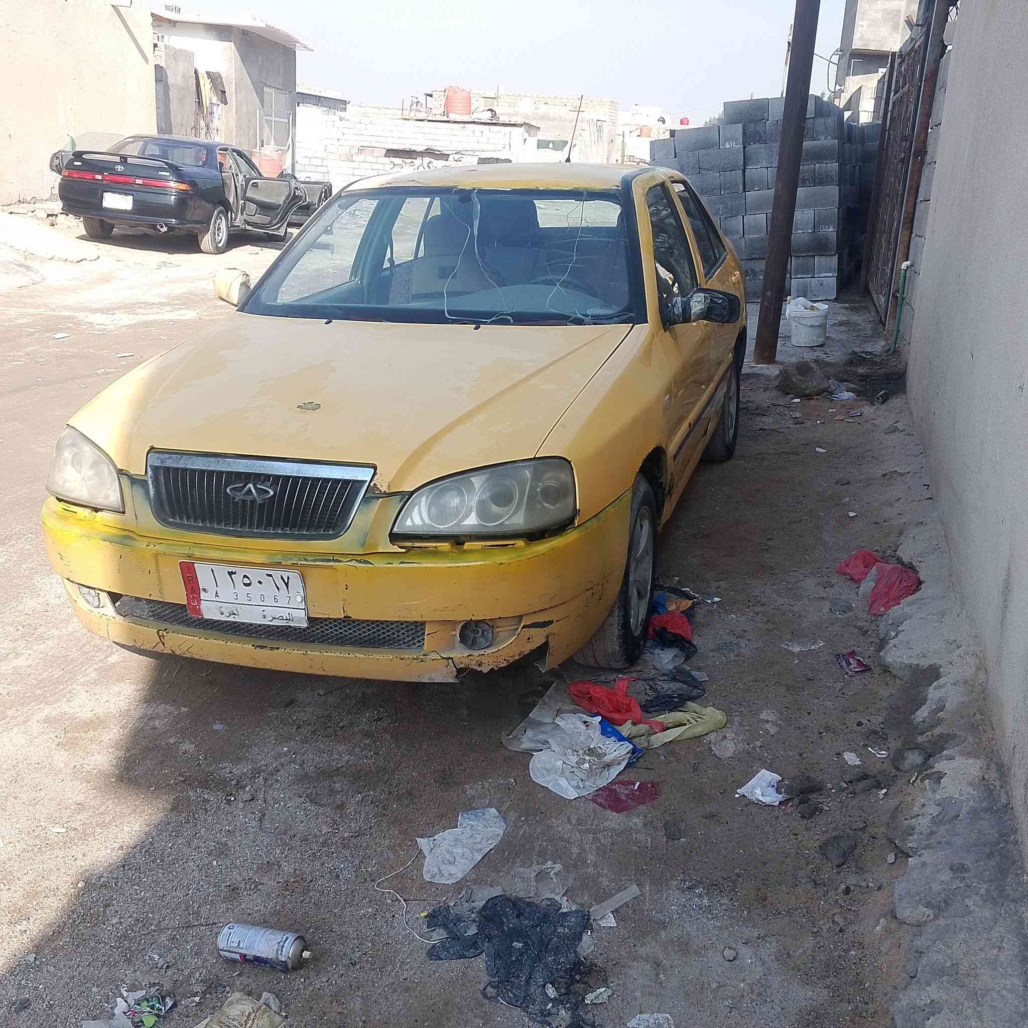 السلام  عليكم سياره شيري موديل 13رقمها بصره مكينه بيكاجو 1600السعر 14 العنوان البصره رقم الهاتف ***********
