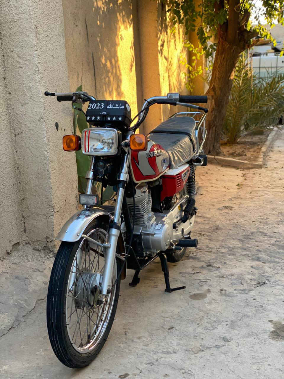 سلام عليكم درجه ايراني موديل 20  البيع تعمير كله جديد مكينة رابيدو رقم وسنويه بسمي شرط تحويل مكاني بصره الهارثه دور سعر 1700وبيه مجال الشراي فقط ما تشتري لا تراسل 
***********
