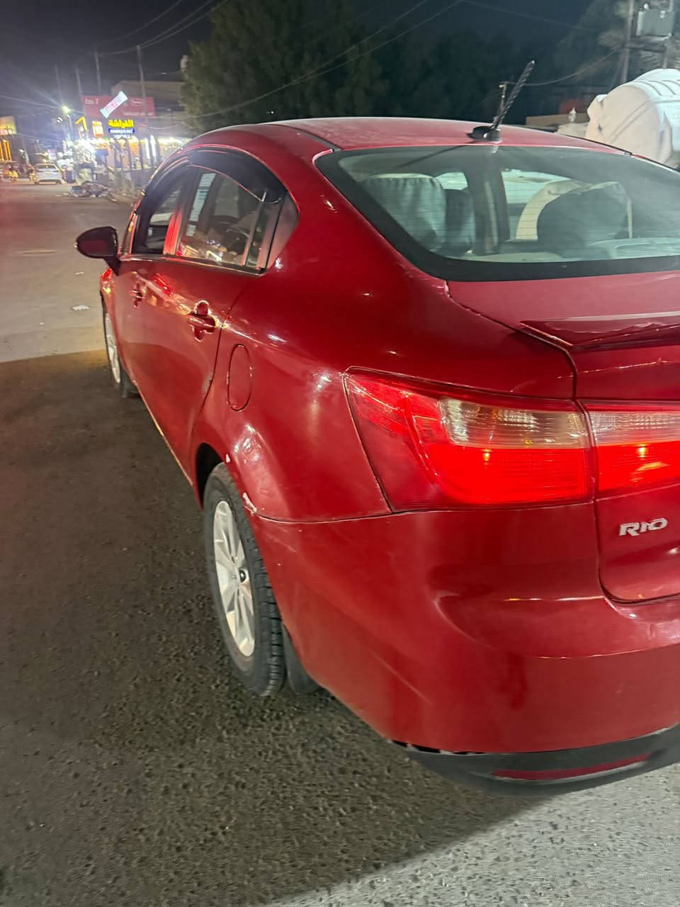 سلام عليكم كيه ريو موديل 14سياره رقم بغداد بسمي بيه مكانات صبغ لبيع فقط قصاد مقدمه٤٠ورقه وبل شهر٣ورقات لبيع بل قصط المريح لستفسار تصل ***********
