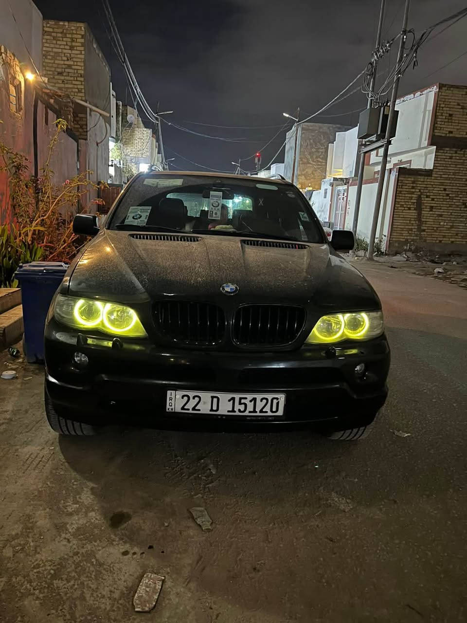 BMW X5 2005 – للبيع
* موديل: 2005
* فول مواصفات
* لون أسود
* بدون صبغ
* مكينة مكفولة
* كير جديد
* داخلية نظيفة ومرتبة
* جاهزة للاستخدام
* السعر: 100

للاستفسار، التواصل على الخاص.***********
