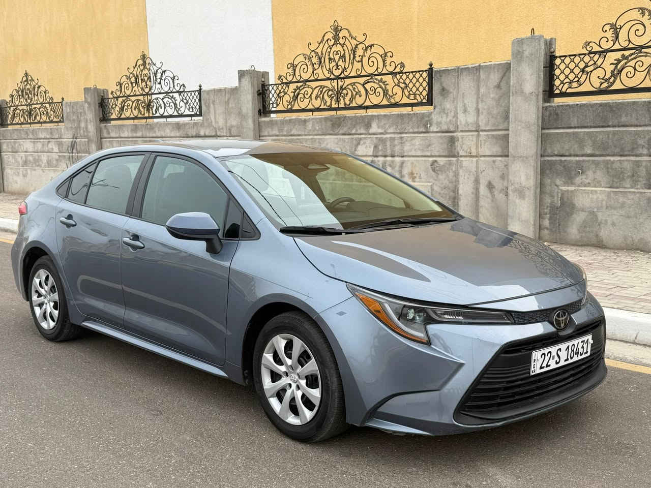 تيوتا كورلا LE 2024 وارد أمريكي
رقم أربيل تحويل مباشر 
عداد المسافه : 21 الف mill
حجم المحرك : 4 سلندر 2000 
الضرر : دعاميه فقط مكفوله من الصبغ والتبديل والايرباك

المواصفات LE ..
شاشه كار بلي - رادار مانع تصادم امامي
هاند بريك كهرباء - كامره خلفيه - لايت زينون
تحديد مسار - كروز سرعه - قياده اليه 
السياره جدا نضيفه على وضع الشركة 
السعر 158 ورقه
***********
