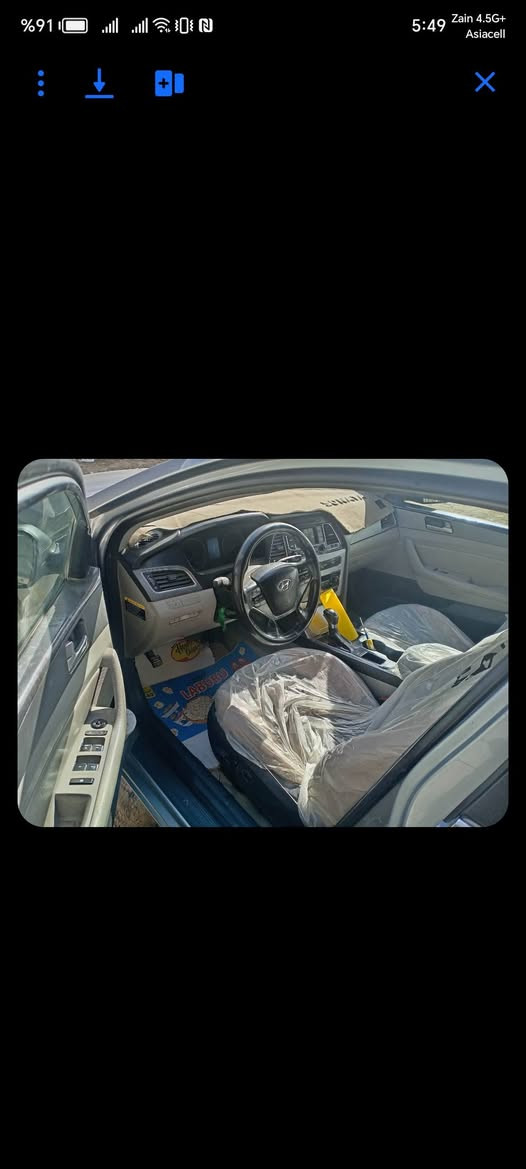 سوناتا 2015 وارد امريكي
محرك 2400  Gdi

تدفئه تبريد شغال

كشن كهربائي

مواصفات عاديه

سنويه لل 2028

رقم ذي قار

حادثه جاملغ وبنيد 

سياره بسمي تحويل ثاني يوم

السعر 122 وبيه مجال

مكان السياره ذي قار(شطره)

باقي التفاصيل الاتصال بل رقم

   ***********
