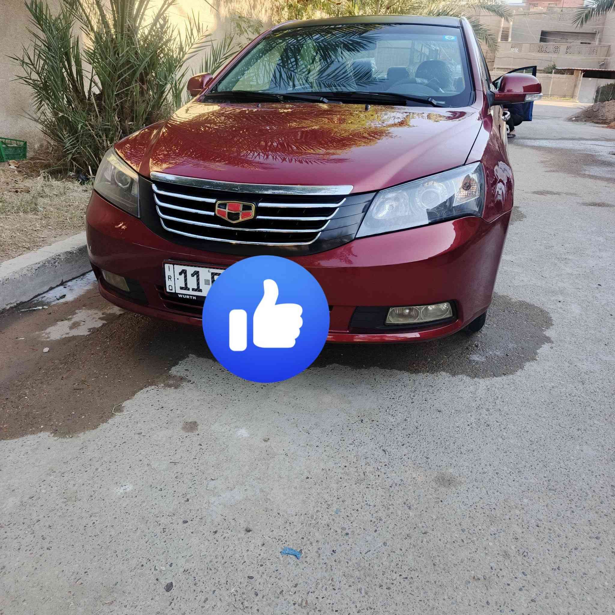 سلام عليكم
جيلي امكراند 2013 رقم بغداد باسمي سنوية لل31
كير مكينة مكفولة صدر امامي خلفي نضيف تبريد ❄ كهربايات كلها شغالة سيارة ما تصرف عليها بيها جاملغ عكس سايق مصبوغ وهلالات لخلفية معمرة سعر (60) بيها مجال بسيط عنوان بغداد 
***********
