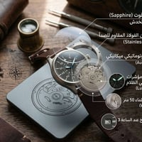 ساعة طيارين • أوتوماتيكي • ياقوت
