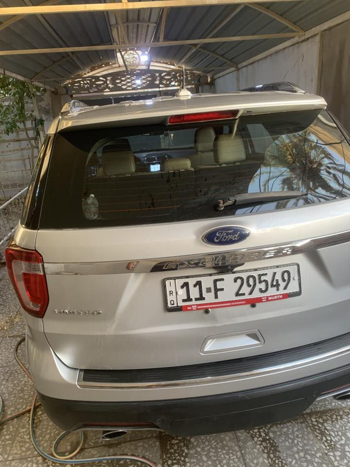 مكلف بالنشر
اكسبلور2019 للبيع
الفئه ليمتد
محرك 6V 3.5L
ماشيه 63 الف كيلومتر
بصمه تشغيل عن بعد
صندوق ذكي يفتح عل القدم 
ثلاث قطع تبريد 
كشنات الصف الثالث كهربائيه
كشنات  جلدو تدفأه تبريد
شاشه اعطال 
شاشه كبيره وتحكمات 
مثبت سرعه
حساسات360 درجه
نقطه عمياء 
اوامر صوتيه
سنويه 2031 وهزه جديده رقم بغداد دولي
سياره كامله مبيه اي نقص تعال وشوف بعينك  
سعر 205 وبيها مجال 
للاستفسار ***********
