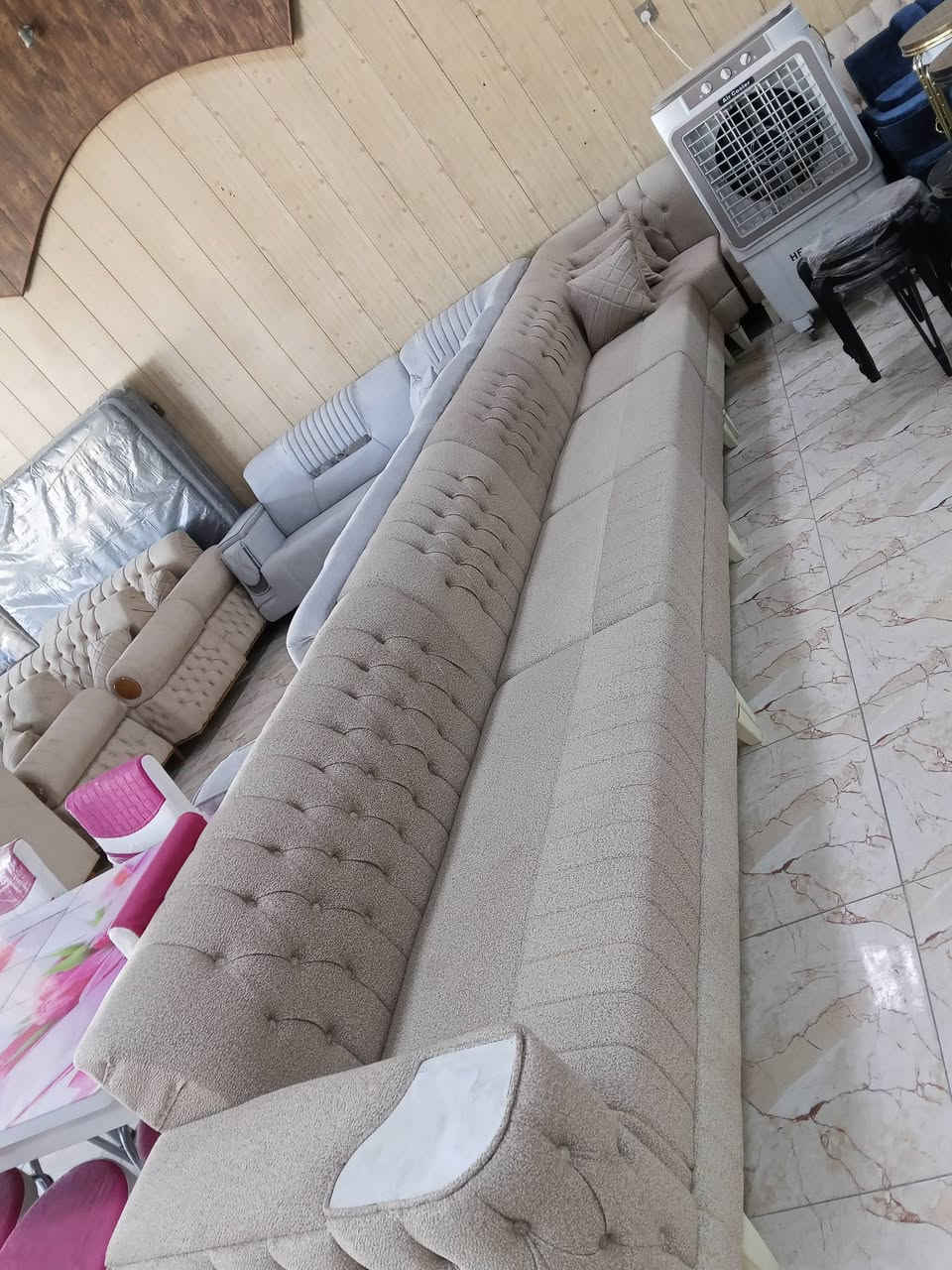 🔴معرض أبو بلاش2🔴

💥متوفر كافة الألوان .. 
🔥متوفر نظام التقسيط ..
🔥عندك ديوان أو تخم قديم نستقبلة ونعطيك جديد.. 
التفاصيل مراسلتنا على الأرقام التالية 👇👇:
***********

-*********** اضافه اله جلسات عربيه سعر دوشك مترين 85 جاهز سعر متر تفصال 60 الف يا بلاش حسب طلب زبون
